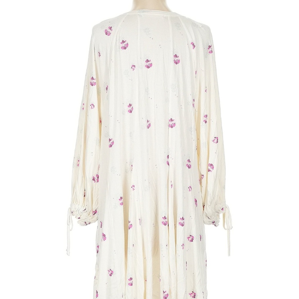 Free People White and Pink Floral Mini Dress - Picture 3 of 3